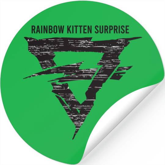 Rainbow Kitten Surprise Stickers