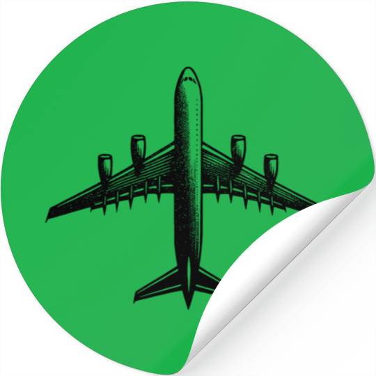 Jet Airplane For Hobby Rc Pilots Large Rc Model Stickers