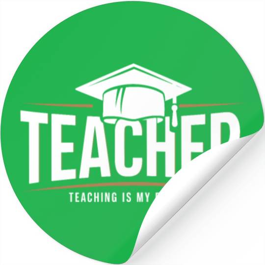 Teacher Teachers Student School Profession Stickers