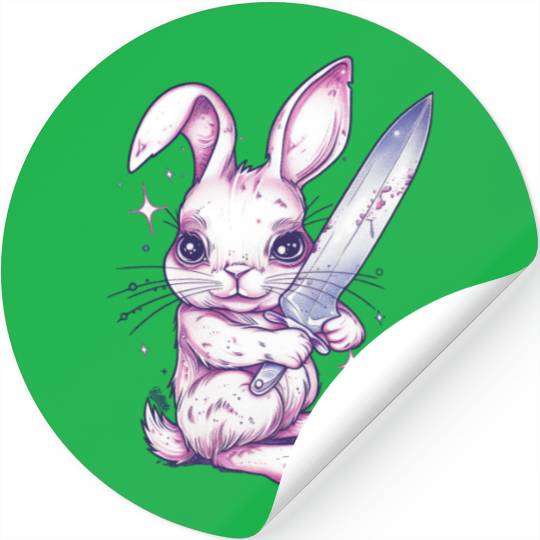 Blade Bunny Stickers