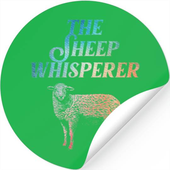 Sheep Art For Lamb Farmer Animal Sheep Lover Stickers