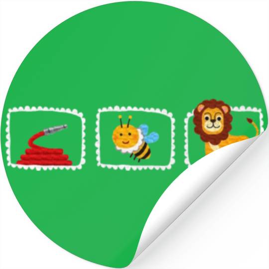 Hose Bee Lion Hoes Be Lying Pun Intended Stickers