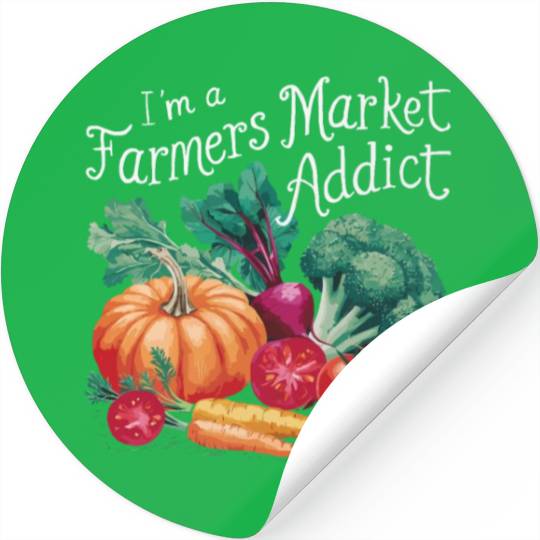 Farmers Market Farmer Agriculture Farming Food Stickers