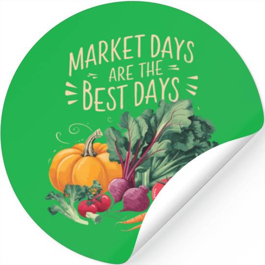 Farmers Market Farmer Agriculture Farming Food Stickers