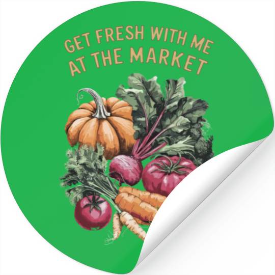 Farmers Market Farmer Agriculture Farming Food Stickers