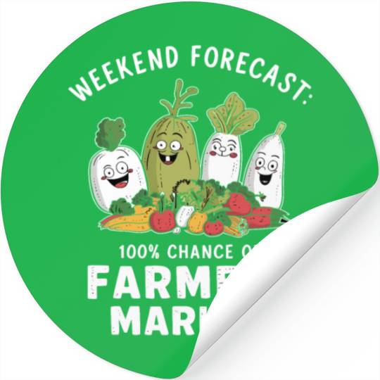 Farmers Market Farmer Agriculture Farming Food Stickers