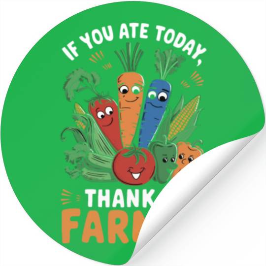 Farmers Market Farmer Agriculture Farming Food Stickers