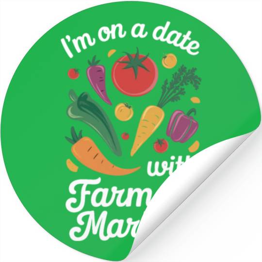 Farmers Market Farmer Agriculture Farming Food Stickers