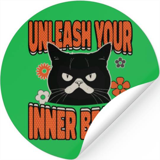 unleash your inner beast Stickers