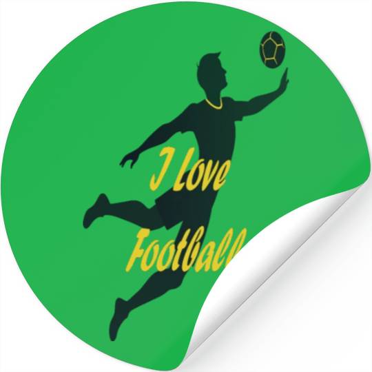 I love Football Stickers