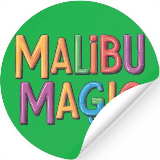 Malibu Magic Stickers