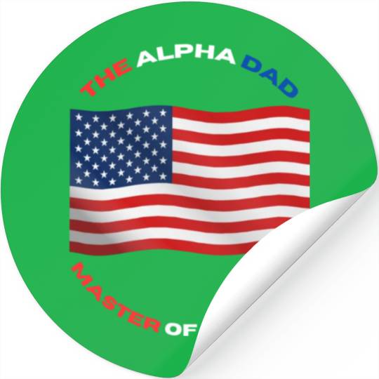 American Dad dom farther step dad Stickers