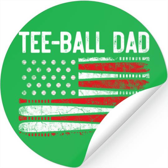 Stickers Ball Dad Baseball Dad T Ball Daddy Fathers Day