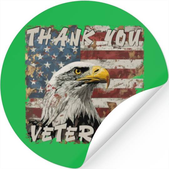 Veterans day 4th of Juli USA US Patriot Stickers