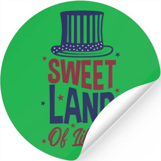 Sweet Land Of Liberty Stickers
