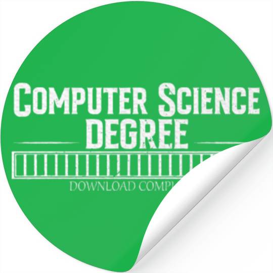 Computer Science Degree Stickers
