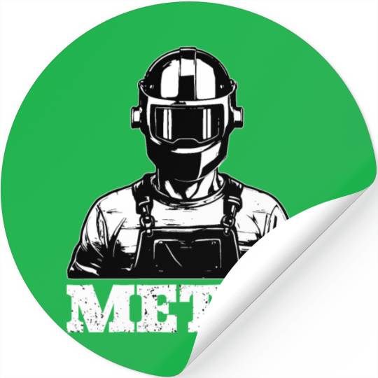 Western Welder Themed Gift Stickers