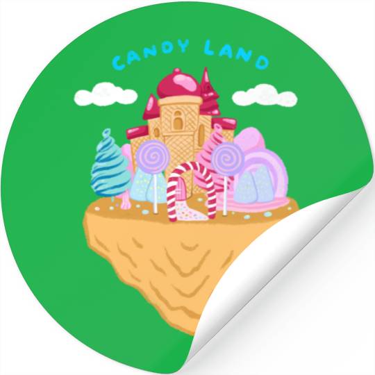 Cute Candy Land Stickers