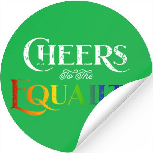 Love Is Love Gay Pride Colors Of Rainbow LGBTQ+ Stickers