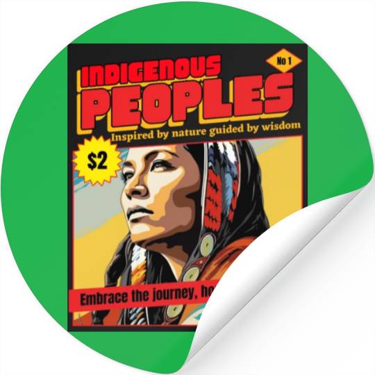 Indigenous Peoples Embrace The Journey Stickers