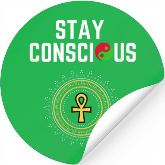Stay Conscious Afrocentric Clothing Stickers
