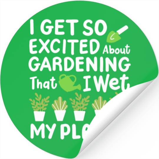 Gardening Garden Plants Stickers