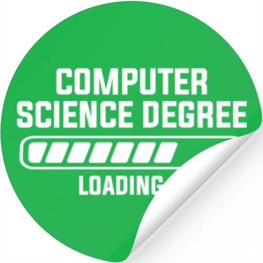 computer science degree Stickers