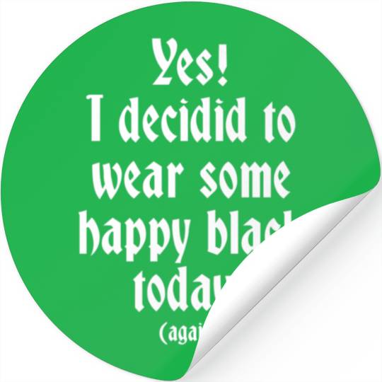 Clothing Gothic Batcave Premium Stickers