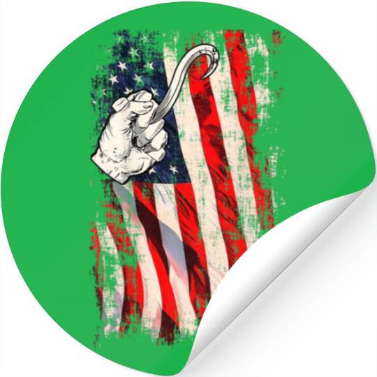 Longshoreman Gifts Patriotic Clothing Stickers