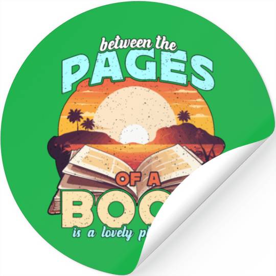 Literature Teacher Between The Pages Of Instructor Stickers