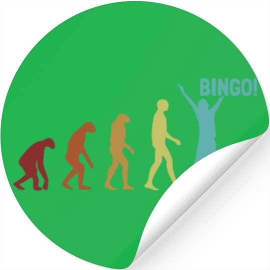 Bingo Evolution Professional Caller Daubers Bingo Stickers