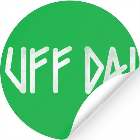 Uff Scandinavian Minnesota Expression Stickers