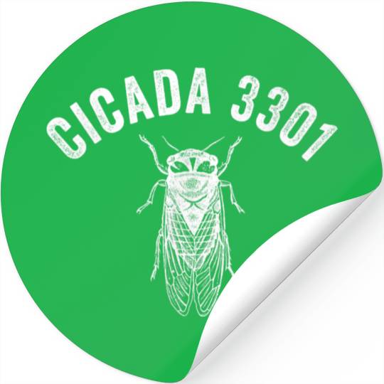Cicada 3301 Enthusiast Emergence Funny Stickers