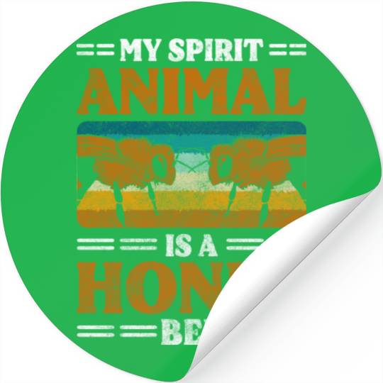 Honey Bee Nature Useful Beekeeper Stickers