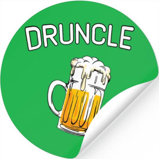 Druncle Whiskey Drunk Uncle Stickers