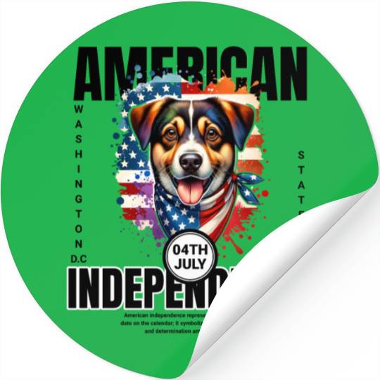 Washington D.C.'s State Dog: The Mixed Breed Stickers