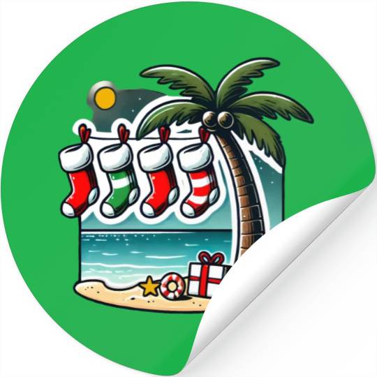 Its Christmas in July folks! Stickers