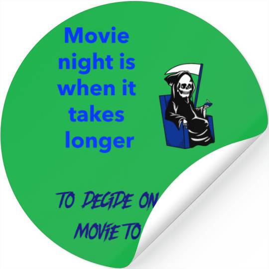 decide a movie Stickers