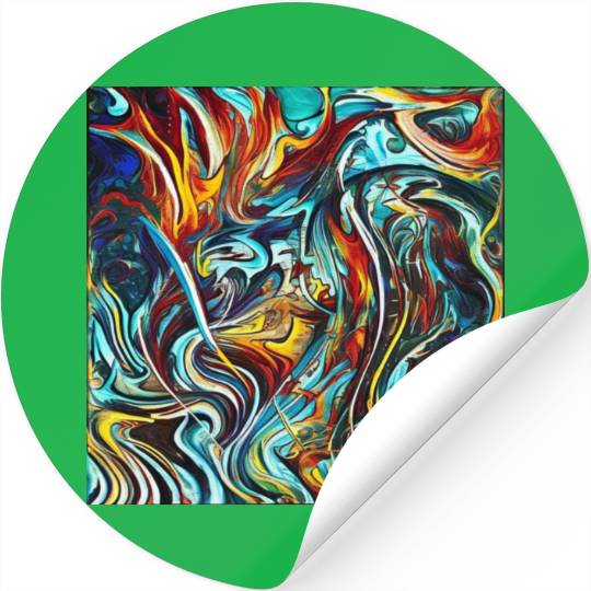 Multi abstrack Stickers