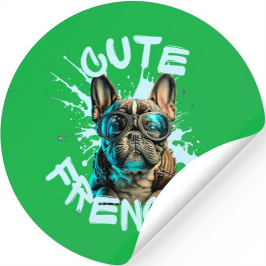 Cute frenchie Stickers