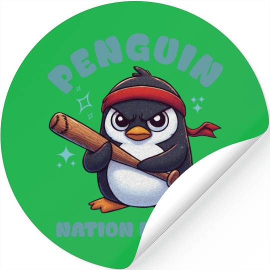Penguin Nation League Stickers