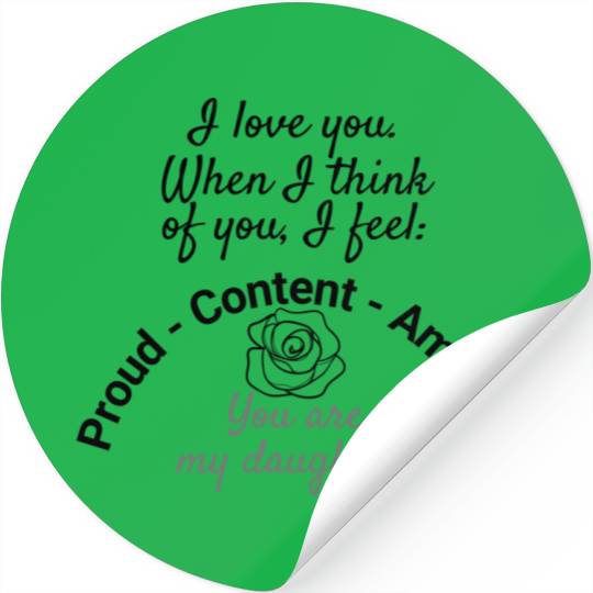 my daughter Stickers