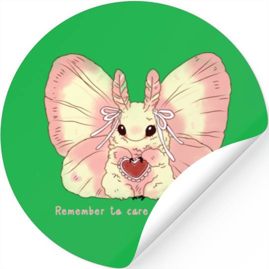 a combination of butterflies and rabbits Stickers