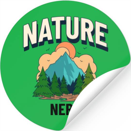 Nature Nerd Stickers