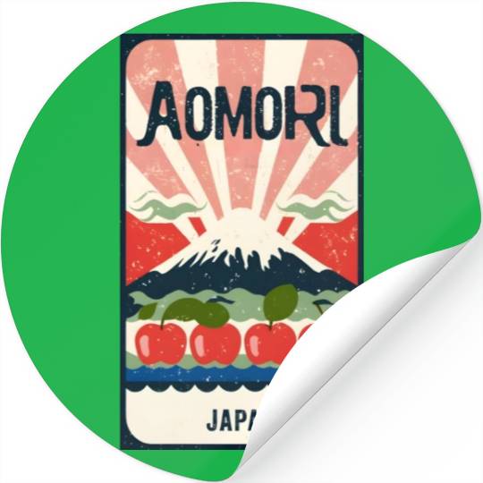 Aomori Harvest: Delicious Apples Stickers