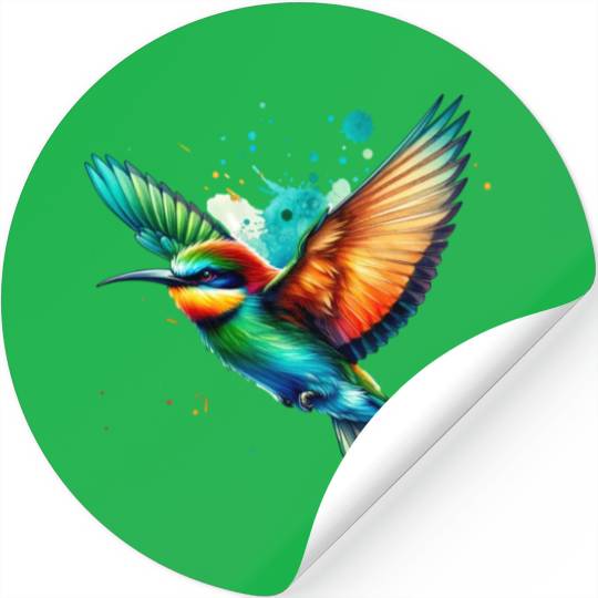Bee-eater in Flight Stickers