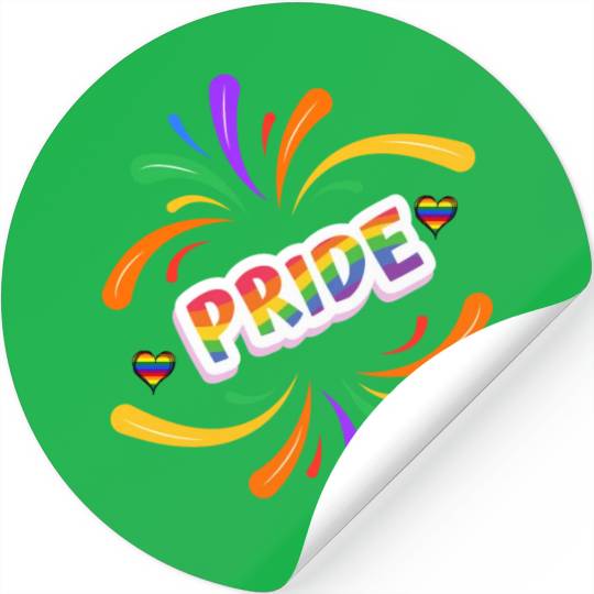 LGBTQ pride month 2024- pride Rainbow Stickers