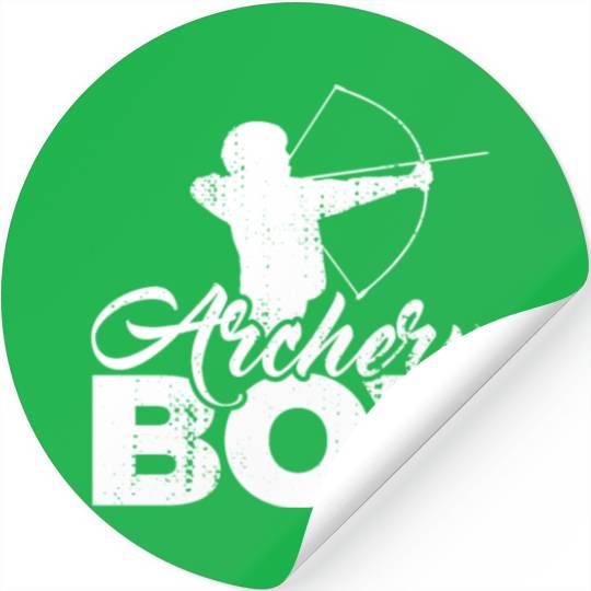 Archery Guy Stickers