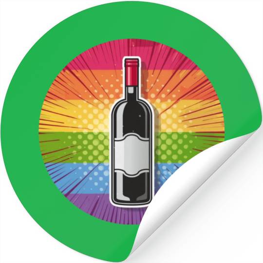 LGBTQ Wine Stickers