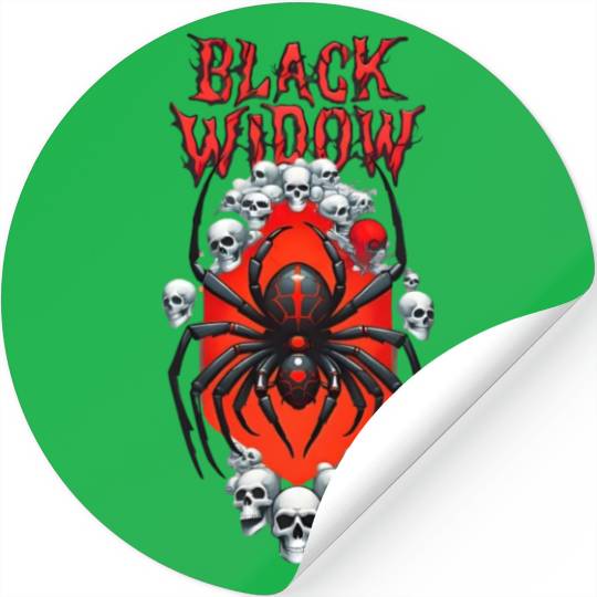 BLACK WIDOW Stickers